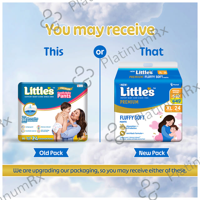 Little's Comfy Cottonsoft Baby Pants Diaper - Size XL