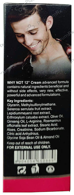 Well n Care Why Not 12 Intimate Cream 60 gm