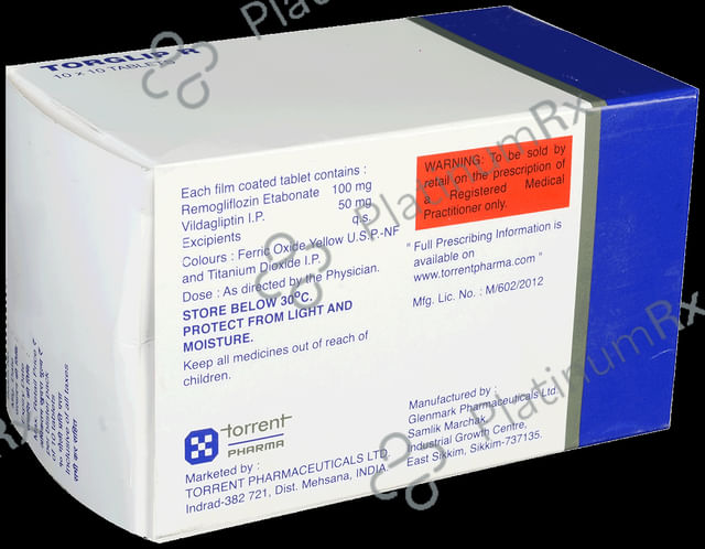 Torglip R 100/50mg Tablet 10s