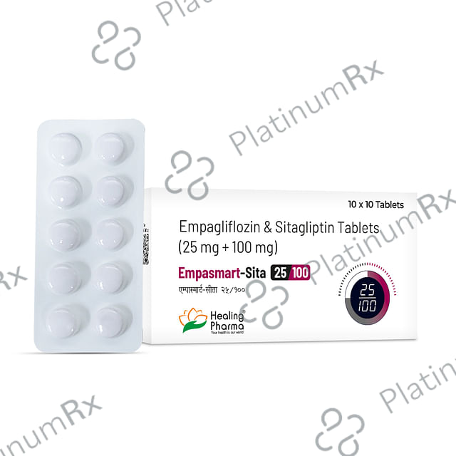 Empasmart Sita 25/100mg Tablet 10S
