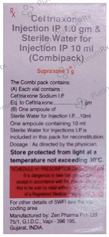Supraxone 1000mg Injection