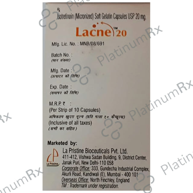 Lacne 20 Softgel Capsule