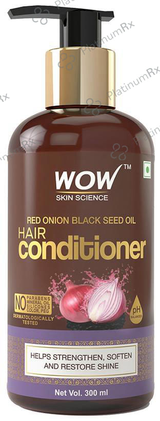 WOW Skin Science Red Onion Black Seed Oil Hair Conditioner 300 ml