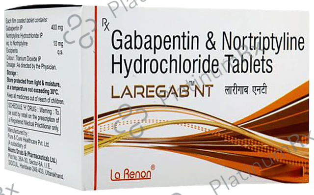 Laregab NT 400/10mg Tablet 10s