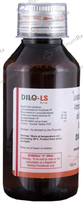 Dilo LS 15/50/1mg Syrup 100ml