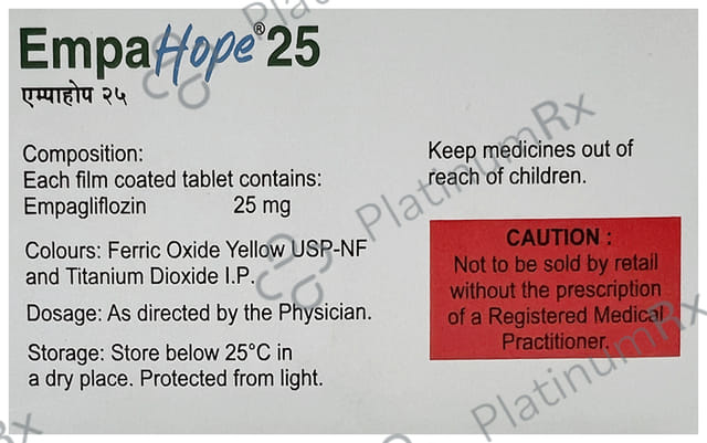 Empahope 25mg Tablet 10s