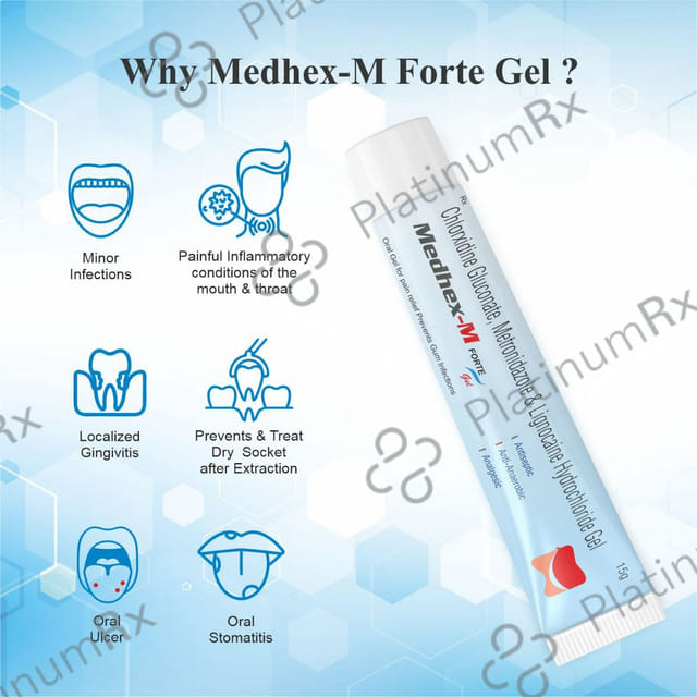 Medhex-M Forte Dental Gel