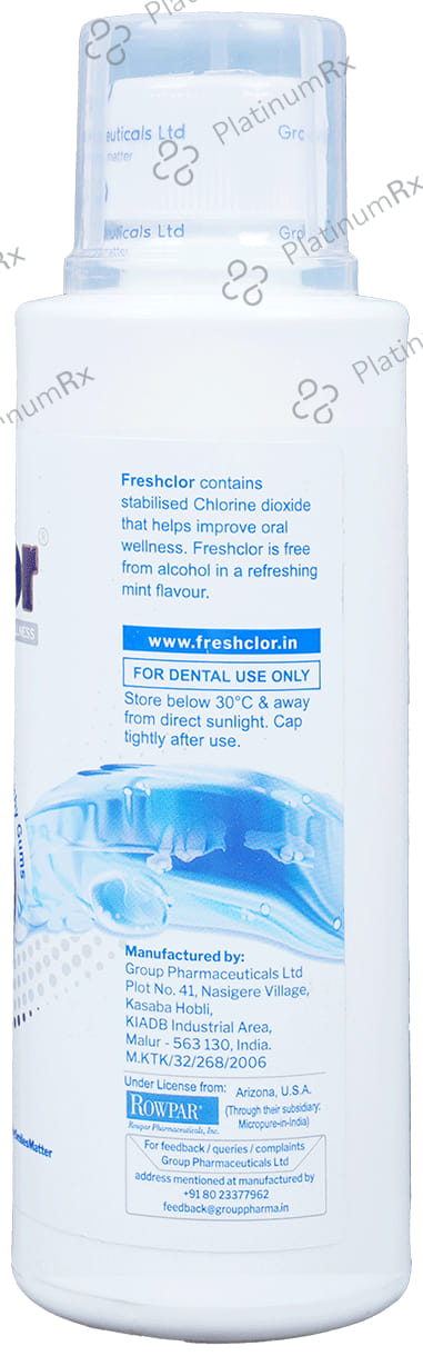 Freshclor Mint Mouth Wash 200ml