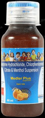 Medler Plus Orange 1/125/25mg Oral Suspension 60ml