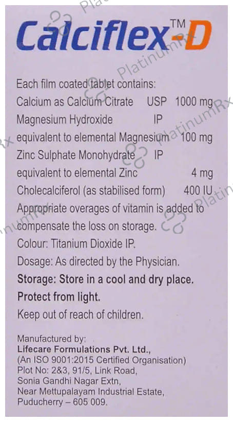 Calciflex D Tablet 10s