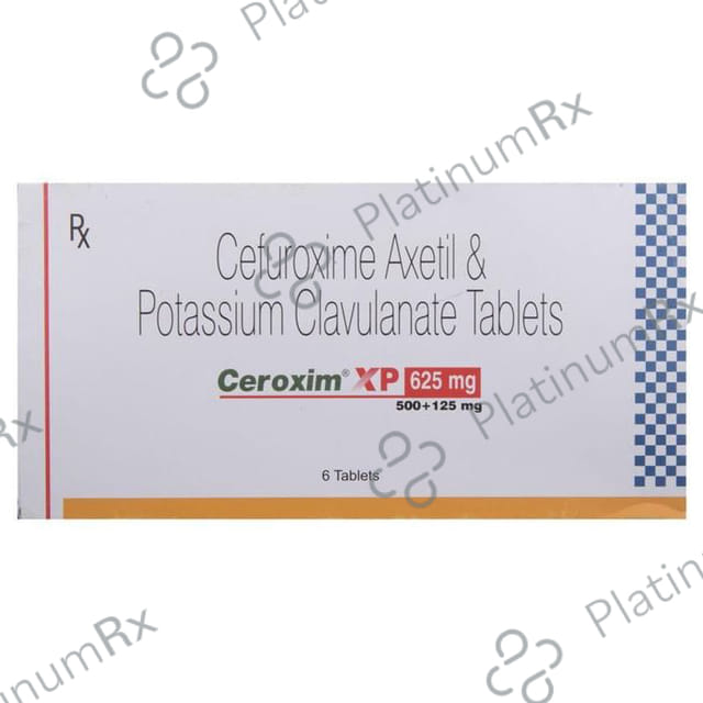 Ceroxim XP 625mg Tablet 6s