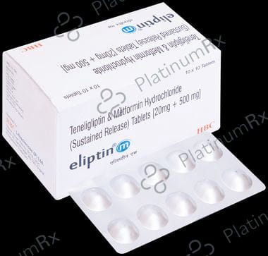 Eliptin M 500/20mg Tablet SR 10s