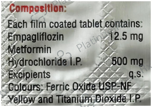 Glempa M 12.5/500mg Tablet 10s
