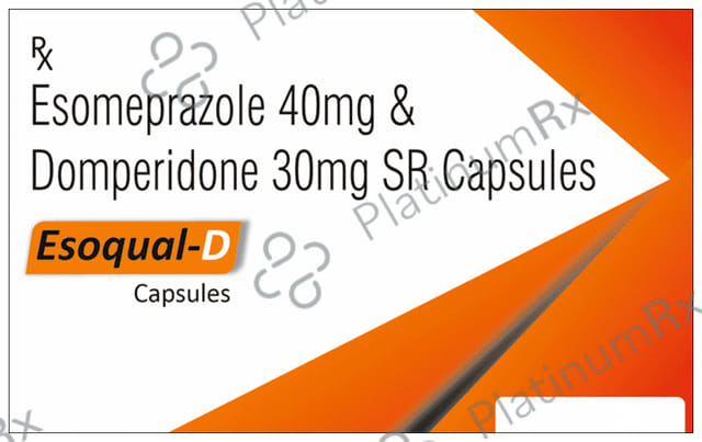 Esoqual D 30/40mg Capsule SR 10s