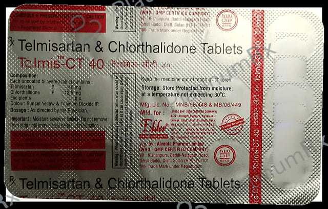 Telmis CT 40/12.5mg Tablet 15s