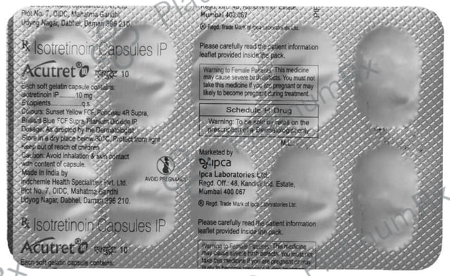Acutret 10mg Capsule 10s