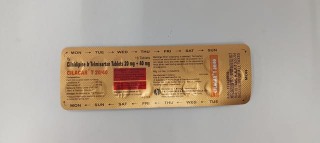 Cilacar T 20/40mg Tablet 15s