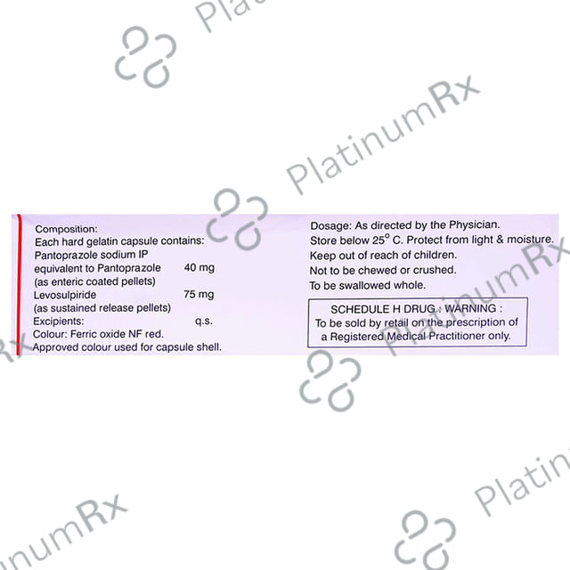 Pantop LS 75/40mg Capsule SR 10s