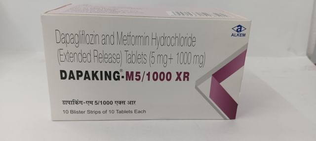 Dapaking M 5/1000mg XR Tablet ER 10s