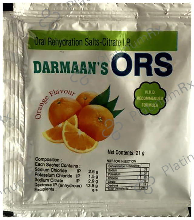 Darmaan's ORS Powder Orange
