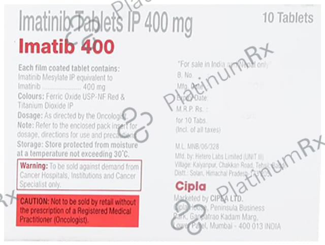 Imatib 400mg Tablet 10s