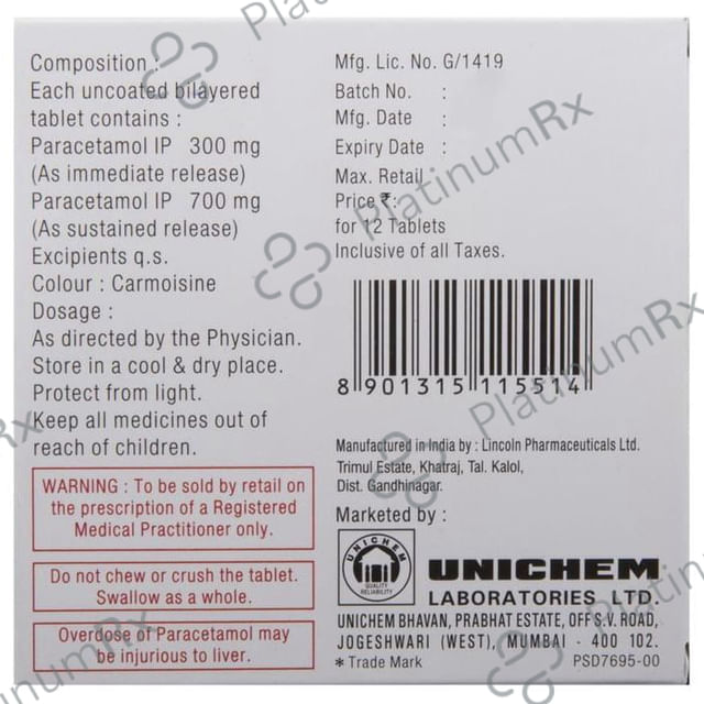 XTPara Proglet Tablet SR