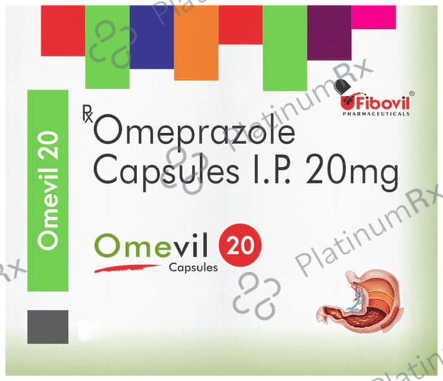 Omevil 20mg Capsule 15s