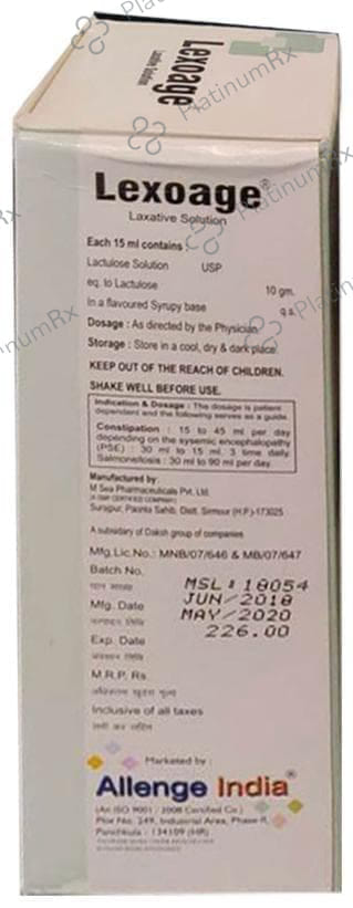 Lexoage 10000mg Syrup 100ml