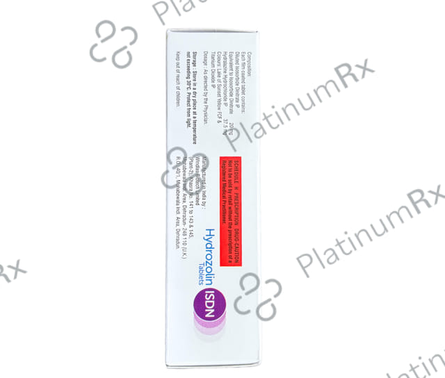Hydrozolin ISDN 20/37.5mg Tablet 10s