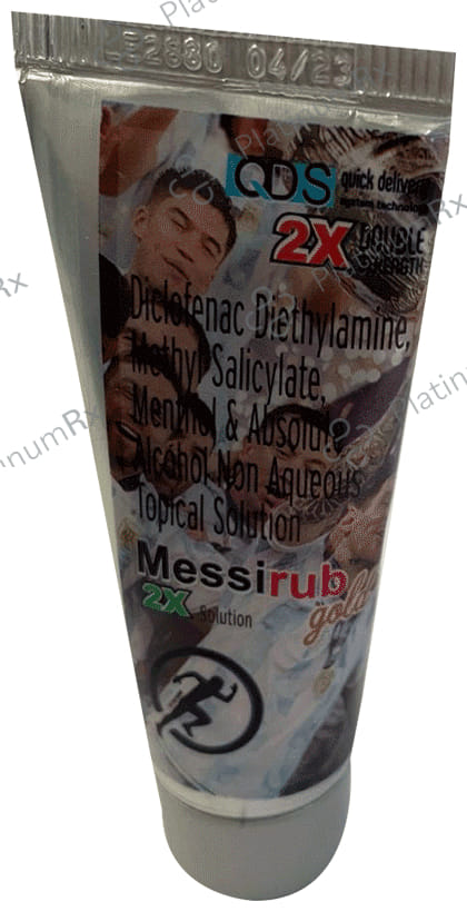 Messirub Gold 2X Solution