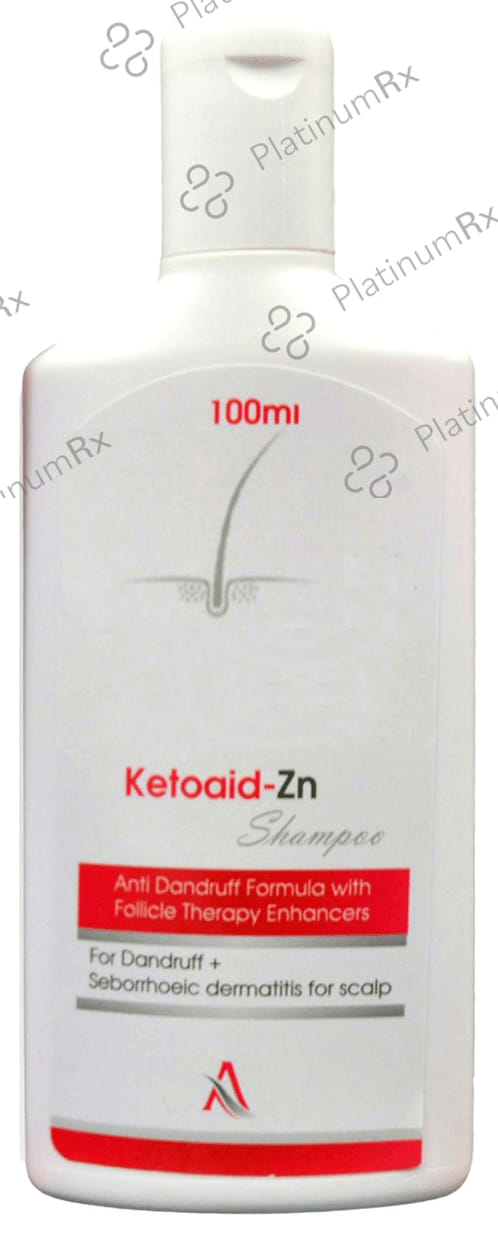 Ketoaid ZN Shampoo 2X100ml