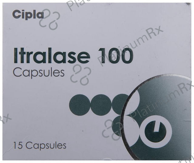 Itralase 100mg Capsule 15s