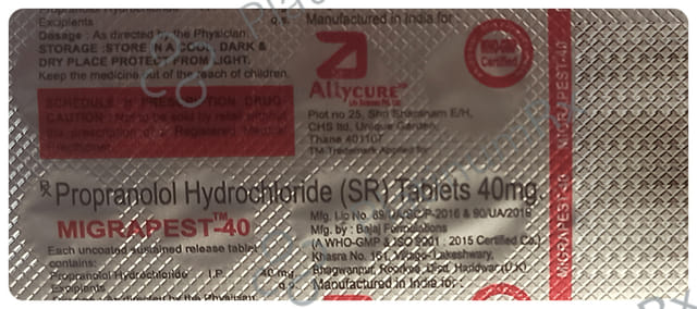 Migrapest 40 Tablet SR