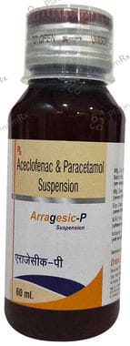 Arragesic P 50/125mg Oral Suspension 60ml