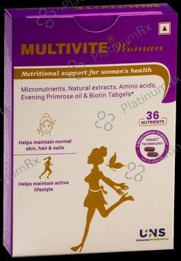 Multivite Woman Nutritional Support For Women's Health