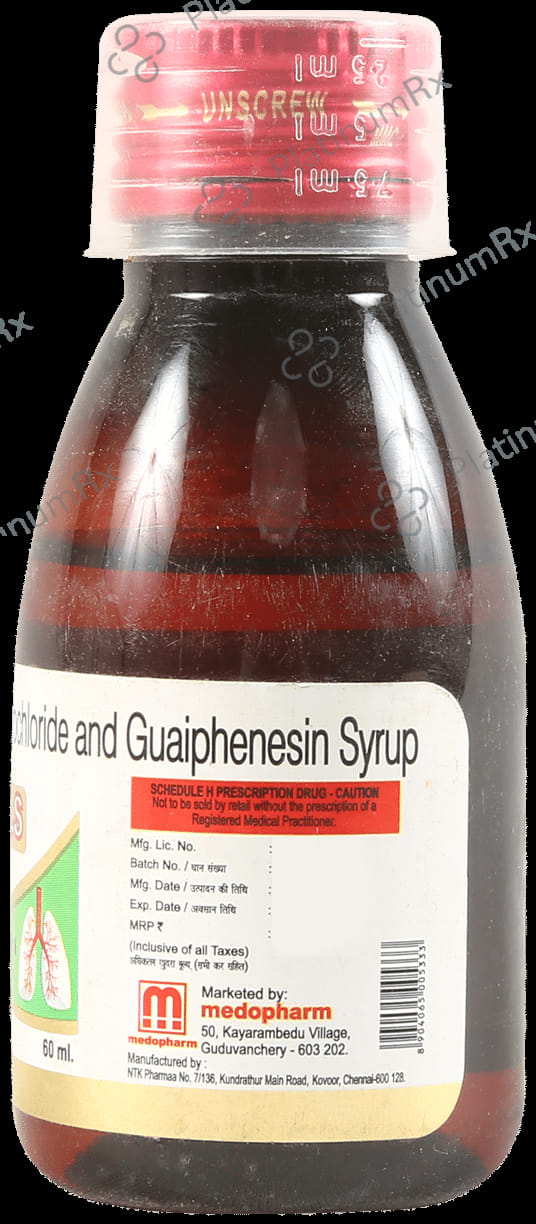 Exil LS 15mg Syrup 60ml