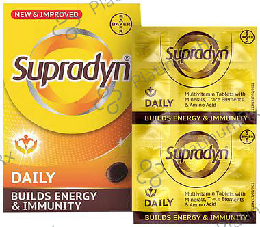 Supradyn Daily Multivitamin With Minerals Tablet 15s