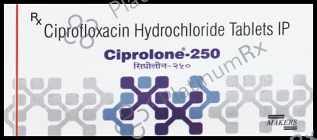 Ciprolone 250 Tablet