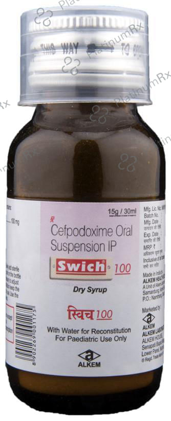 Swich 100mg Dry Syrup 30ml