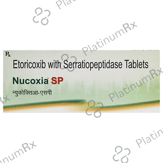 Nucoxia SP 60/10mg Tablet 10s