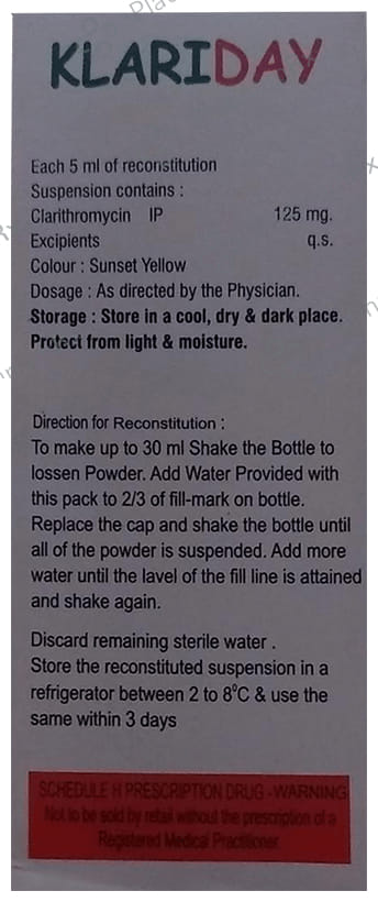 Klariday Oral Suspension