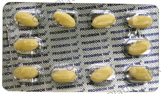 Progiron 100mg Soft Gelatin Capsule 10s