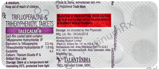Talecalm H Tablet