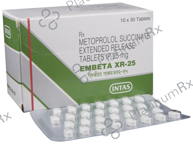 Embeta XR 25mg Tablet 30s