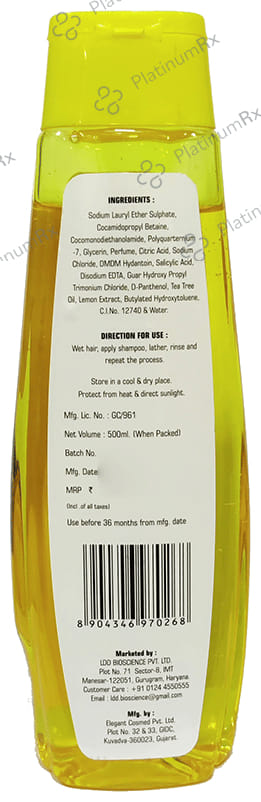 LDD Bioscience LDD Canthazol Anti Dandruff Shampoo 500 Shampoo
