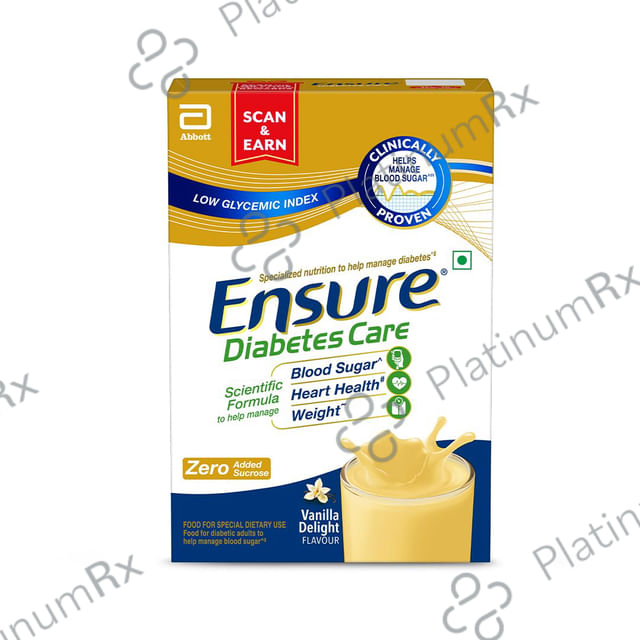 Ensure Diabetes Care Flavour Vanilla Delight Powder 375gm