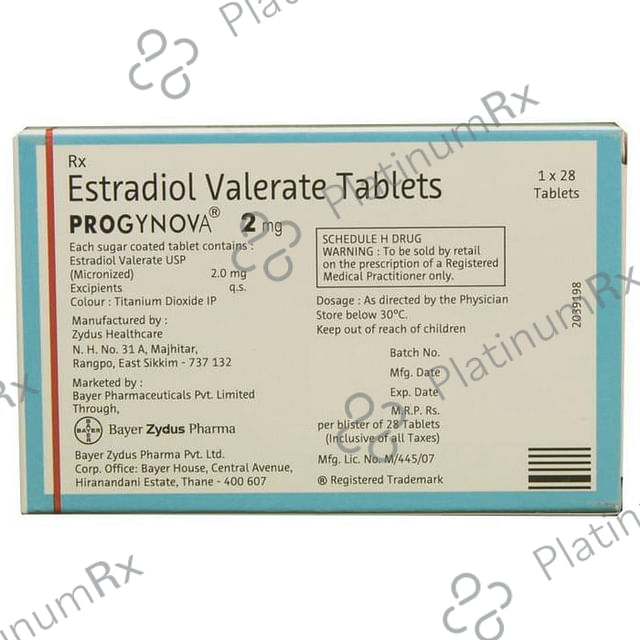 Progynova 2mg Tablet 28s