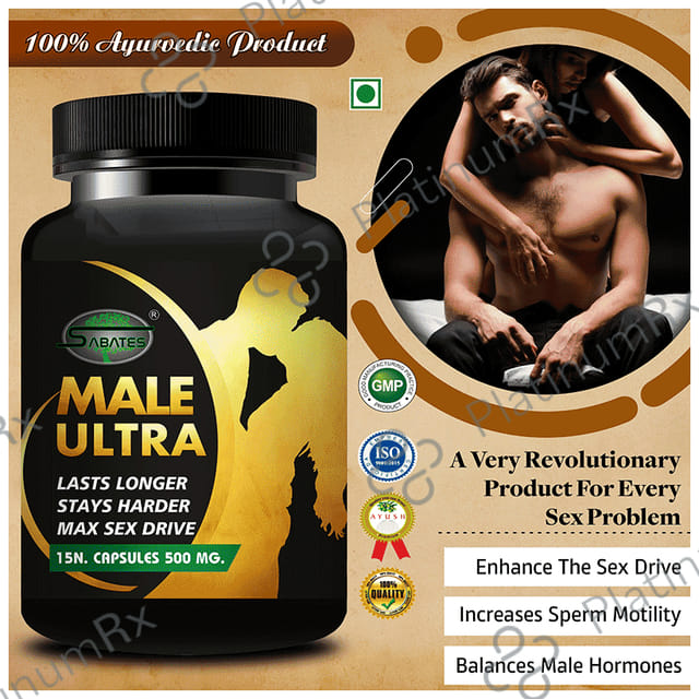 Sabates Male Ultra Capsule 15 capsules