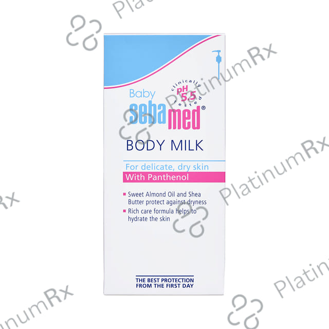 Sebamed Baby Body Milk with Panthenol pH 5.5 Lotion 400ml