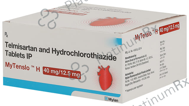 Mytenslo H 40mg/12.5mg Tablet